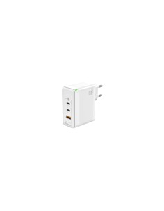 AISENS Cargador Gan 100W, 2xUSB-C PD3.0 QC4.0 QC5.0, 1xUSB-A QC3.0, Blanco 2