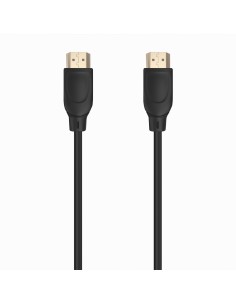 AISENS Cable HDMI V2.0 Premium Alta Velocidad / Hec 4K@60Hz 18Gbps, A/M-A/M, Negro, 1.0m