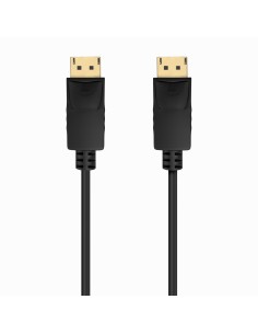 AISENS Cable DISPLAYPORT V1.2 CCS 4K@60Hz, DP/M-DP/M, Negro, 5.0m