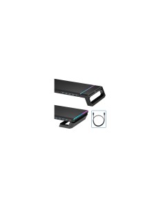 Ewent EW1268 soporte para monitor Negro Escritorio 2