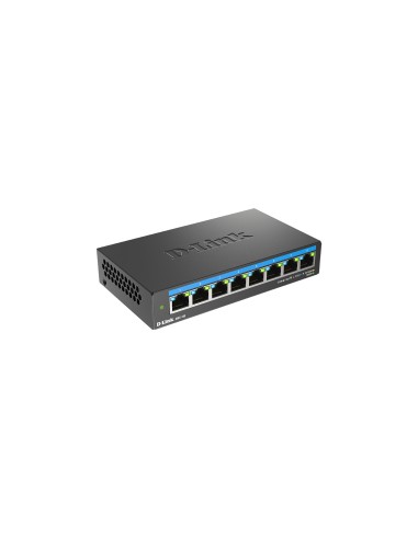D-Link DMS-108 No administrado L2 2.5G Ethernet (100/1000/2500) Negro
