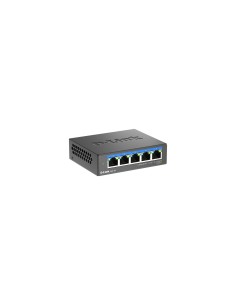 D-Link DMS-105 No administrado L2 2.5G Ethernet (100/1000/2500) Negro