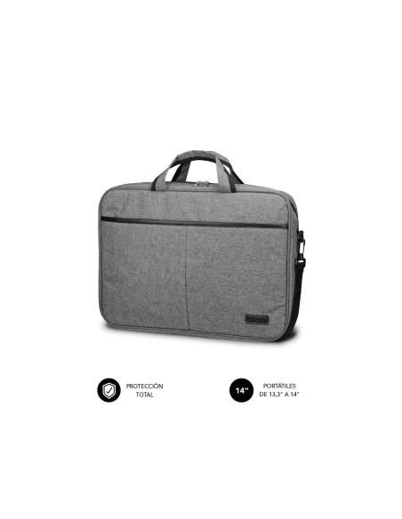 SUBBLIM MaletÍ­n Ordenador Elite Laptop Bag 13,3-14" Grey