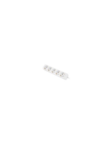 Lanberg PS0-05F-0150-W base múltiple 1,5 m 5 salidas AC Interior Blanco