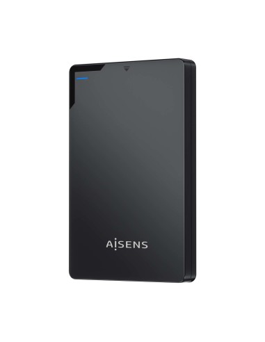 AISENS Caja Externa 2,5 9.5mm SATA a USB 3.0/USB3.1 Gen1, Negra