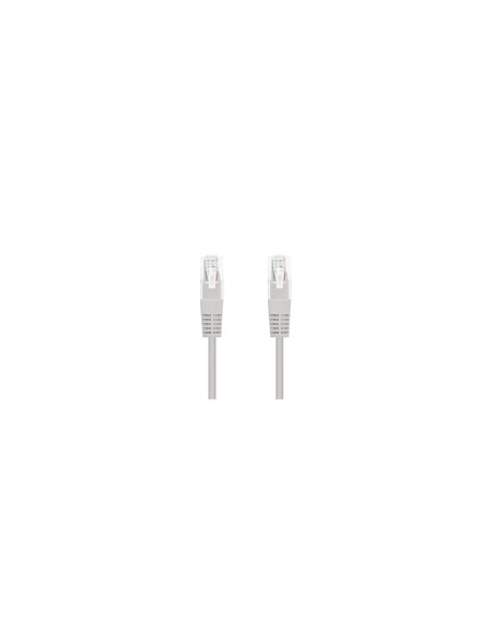Nanocable Cable de Red Latiguillo RJ45 CAT.6 UTP AWG24, Gris, 25 m