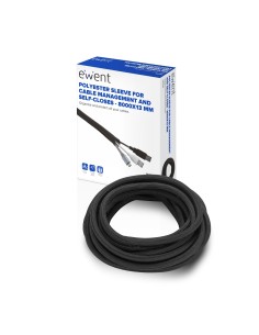 Ewent EW1561 organizador de cables Universal Pasacables Negro 1 pieza(s)