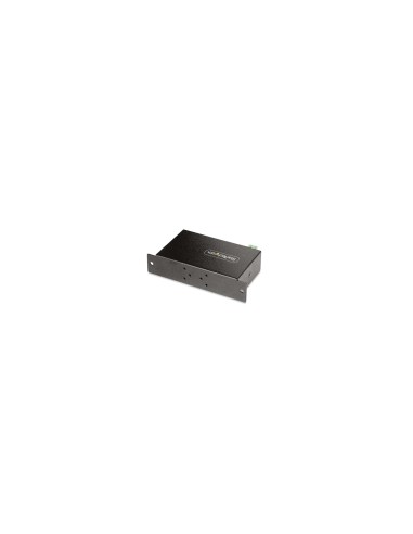 StarTech.com Hub USB Industrial de 4 Puertos Gestionado - Servicio Pesado - Caja de Metal - Protección ESD y Sobretensión - Mont
