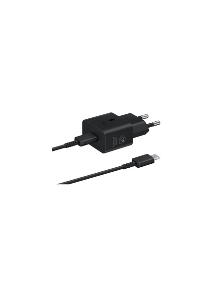 Samsung EP-T2510 Cargador para Smartphone Carga Rápida 25W Negro con Cable