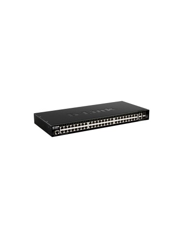D-Link DGS-1520-52/E switch Gestionado L3 10G Ethernet (100/1000/10000) 1U Negro