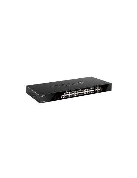 D-Link DGS-1520-28/E switch Gestionado L3 10G Ethernet (100/1000/10000) 1U Negro
