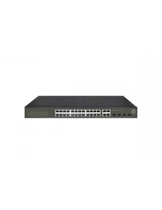 LevelOne GES-2128 switch Gestionado L2 Gigabit Ethernet (10/100/1000) Negro