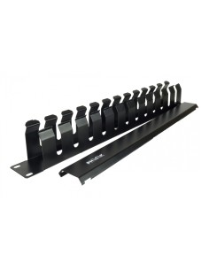 Phasak Guiacables con cepillo para Rack de 19" 1U - PA 5095