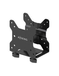 AISENS Soporte Versátil de Instalación para Mini PC, Negro