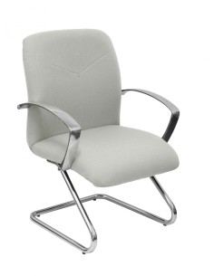 Piqueras y Crespo Sillon Caudete confidente patin bali gris claro
