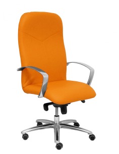 Piqueras y Crespo Sillon Caudete similpiel naranja