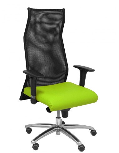 Piqueras y Crespo Sillon Sahuco similpiel verde pistacho