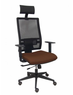 Piqueras y Crespo Silla Horna traslack bali marron oscuro brazos regulables ruedas parque y cabecero