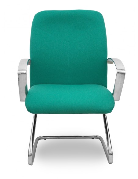 Piqueras y Crespo Sillón Caudete confidente patín bali verde esmeralda