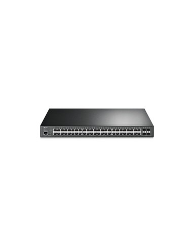 TP-Link TL-SG3452P switch Gestionado L2/L3 Gigabit Ethernet (10/100/1000) EnergÍ­a sobre Ethernet (PoE) 1U Negro