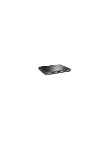 TP-Link TL-SG3452P switch Gestionado L2/L3 Gigabit Ethernet (10/100/1000) EnergÍ­a sobre Ethernet (PoE) 1U Negro
