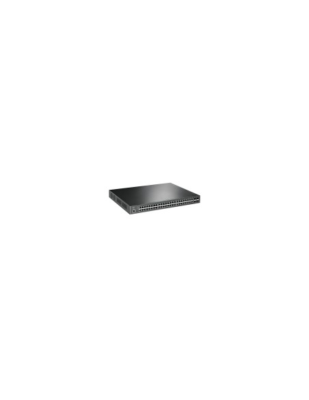 TP-Link TL-SG3452P switch Gestionado L2/L3 Gigabit Ethernet (10/100/1000) EnergÍ­a sobre Ethernet (PoE) 1U Negro