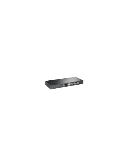 TP-Link T1500-28PCT Gestionado L2 Fast Ethernet (10/100) EnergÍ­a sobre Ethernet (PoE) 1U Negro
