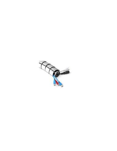 Equip 650862 organizador de cables Escritorio Pasacables Plata 1 pieza(s)