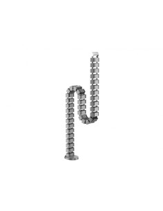 Equip 650860 organizador de cables Escritorio Pasacables Gris 1 pieza(s)