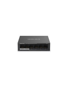 Mercusys MS106LP switch Gestionado Fast Ethernet (10/100) EnergÍ­a sobre Ethernet (PoE) Negro
