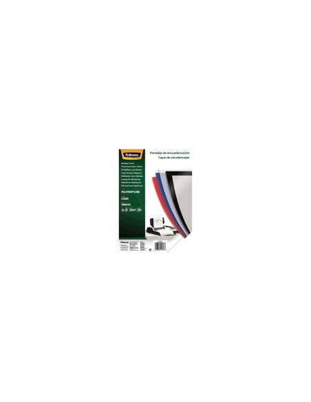 Fellowes Portadas Polipropileno A4 700 Micras Transparente Pack 50 Uds