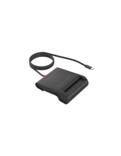 Conceptronic SCR01BC lector de tarjeta inteligente Interior USB USB Tipo C Negro