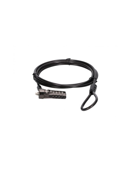 Conceptronic CUSTODIO01BS cable antirrobo Negro 1,8 m