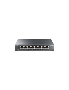 TP-Link TL-RP108GE switch Gestionado L2 Gigabit Ethernet (10/100/1000) EnergÍ­a sobre Ethernet (PoE) Negro
