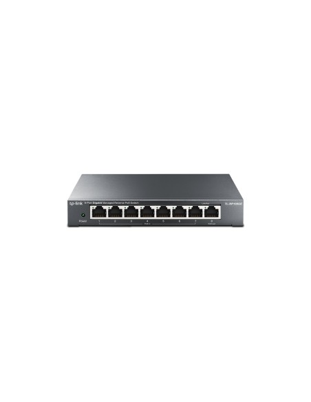 TP-Link TL-RP108GE switch Gestionado L2 Gigabit Ethernet (10/100/1000) EnergÍ­a sobre Ethernet (PoE) Negro