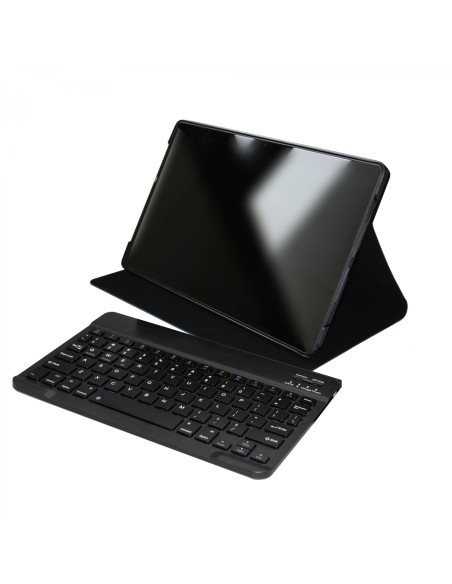 SilverHT Funda Wave Lenovo M 10.6 HD Plus 3rd Gen con teclado Bluetooth Negro