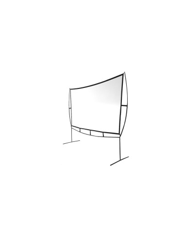 Approx Vision Pantalla de proyección portátil 120â? appPB120C