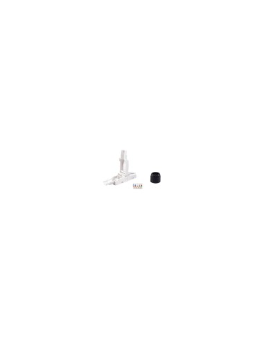 Equip 121161 conector RJ-45 Negro, Blanco