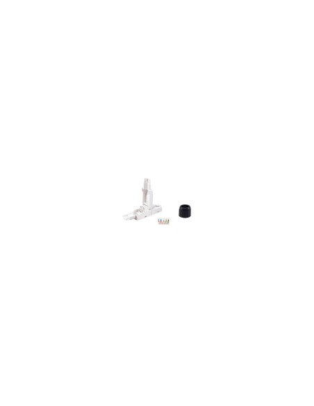Equip 121161 conector RJ-45 Negro, Blanco
