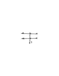 Equip 650160 soporte para monitor 81,3 cm (32") Negro Escritorio 2