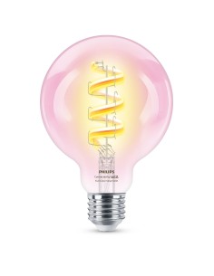 Philips Filamento transparente 40 W G95 E27