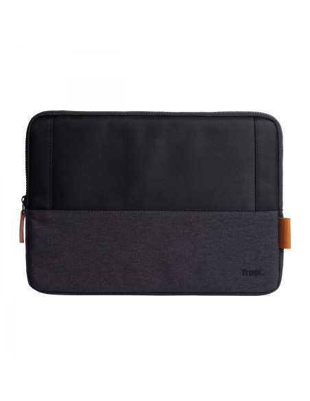 Trust Lisboa 33,8 cm (13.3") Funda Negro, Gris