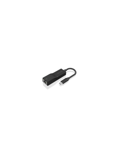 AISENS Conversor USB3.1 Gen1 USB-C a Ethernet Gigabit 10/100/1000 Mbps, Negro, 11 cm
