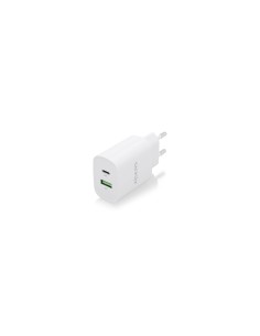 AISENS Cargador 20W, 1xUSB-C PD3.0, 1xUSB-A QC3.0, Blanco 2