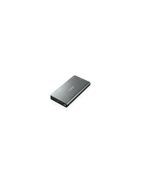 AISENS USB-C Dock 8 en 1, USB-C a 1xHDMI, 1xRJ45, 3xUSB-A, 1xUSB-C Datos+PD, 1xSD, 1xMicro SD, Gris, 10 cm