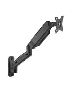 AISENS Soporte De Pared Pro Contrapeso Giratorio E Inclinable Para Monitor/tv 9kg (3 Pivotes, 1 Brazo) De 17-32, Negro