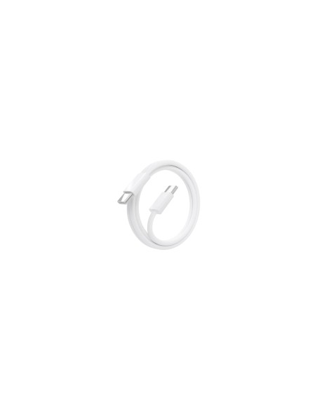 AISENS Cable USB 2.0 3A 60W Apple, tipo USB-C/M-USB-C/M, Blanco, 1.0m