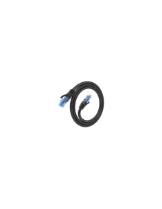 AISENS Cable De Red Latiguillo RJ45 Cat.6 UTP AWG26 CCA, Negro, 0.5 cm 2