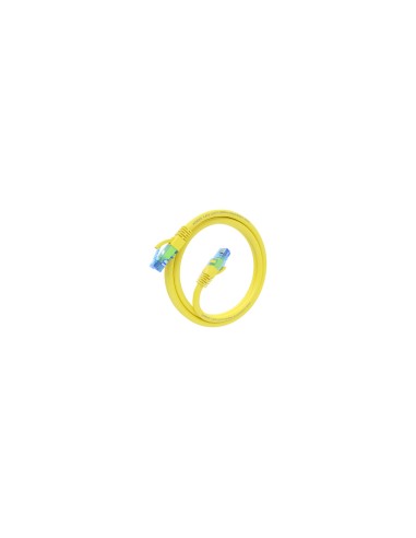 AISENS Cable De Red Latiguillo RJ45 Cat.6 UTP AWG26 CCA, Amarillo, 1.0 m