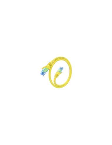 AISENS Cable De Red Latiguillo RJ45 Cat.6 UTP AWG26 CCA, Amarillo, 30 cm
